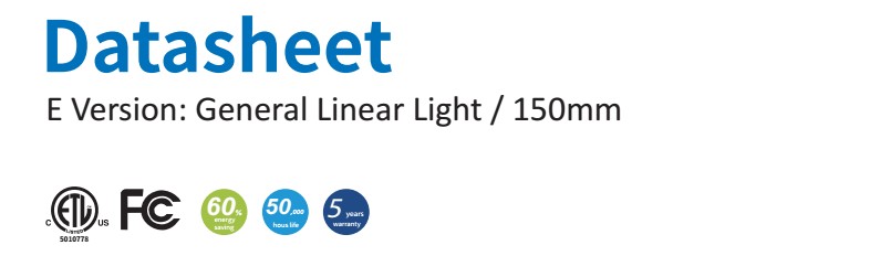 ETL popular led shop light for warehouse